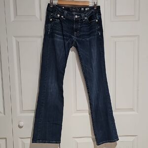 Miss Me Dark Blue Boot Cut Jeans